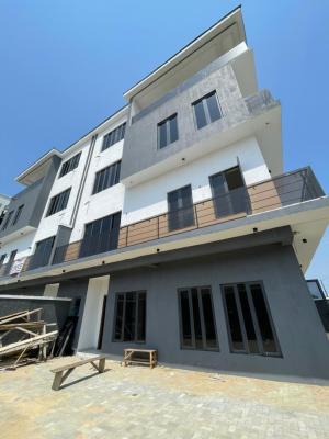Elegant 6bedrooms Semi Detached Duplex +elevator &bq in Secured Estate, Lekki Phase 1, Lekki, Lagos, Semi-detached Duplex for Sale