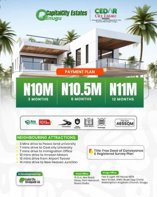 But and Build Land with Payment Plan, Onuogba Nike/ameke Village, Mbulu Owo, By Emene Nnpc Depot, Enugu., Enugu, Enugu, Land for Sale