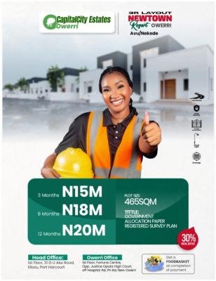 Affordable Land with Payment Plan, Avu/nekede Axis of Owerri West Lga, Owerri West, Imo, Land for Sale