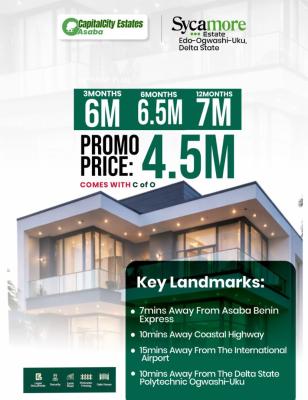 Land with Payment Plan in a Choice Location, Edo Ogwashi-uku Axis, Asaba, Delta, Land for Sale