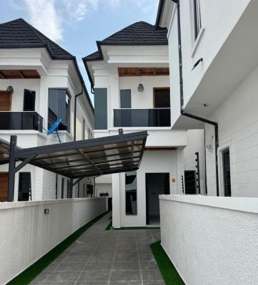 Classy 4 Bedroom with a Bq,drive Way for 4 Cars, Orchid Road, Lekki, Lagos, Detached Duplex for Sale