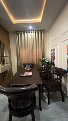 Fully Furnished and Serviced 4 Bedroom Semi Detached with Inverter, Thomas Estate, Ajah, Lagos, Semi-detached Duplex for Rent