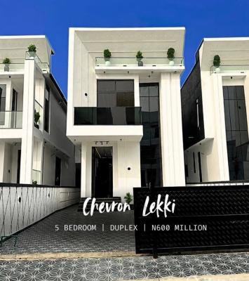 Stunning 5 Bedroom Detached Duplex with Swimming Pool and Bq, Chevron, Lekki, Lagos, Detached Duplex for Sale