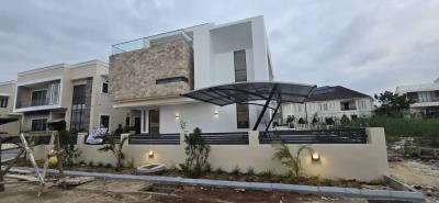 Luxury 5 Bedroom Fully Detached Duplex with Bq, Pool and Cinema, Northern Foreshore Estate, Chevron, Lekki, Lagos, Detached Duplex for Sale