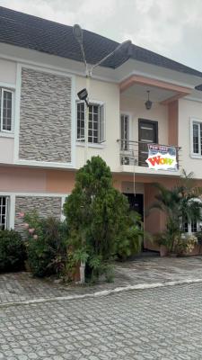 Classic 4 Bedroom Semi Detached Duplex with a Room Bq, Abijo Estate G-r-a, Abijo, Lekki, Lagos, Semi-detached Duplex for Sale
