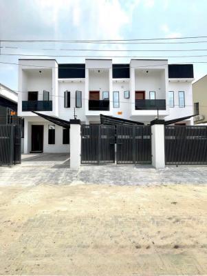 4 Bedroom Self Compound Terrace Duplex, Sangotedo, Ajah, Lagos, Terraced Duplex for Sale