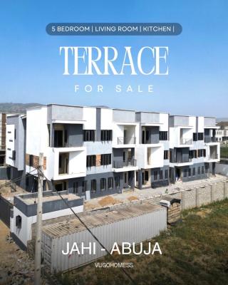 5-bedroom Terrace Duplex with Bq, Jahi, Abuja, Terraced Duplex for Sale