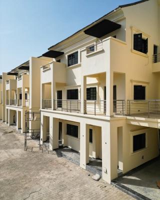 4 Bedroom Terrace Duplex with Bq, Jabi, Abuja, Terraced Duplex for Sale