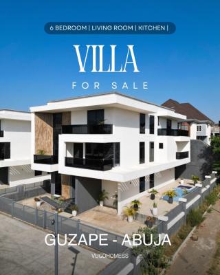 6 Bedroom Fully Detached Duplex, Guzape District, Abuja, Detached Duplex for Sale