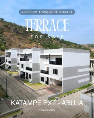 4-bedroom Terrace Duplex + Bq, Katampe Extension, Katampe, Abuja, Terraced Duplex for Sale