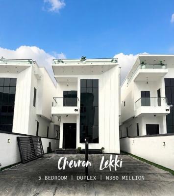 Stunning 5 Bedroom Detached Duplex with Swimming Pool and Bq, Chevron, Lekki, Lagos, Detached Duplex for Sale