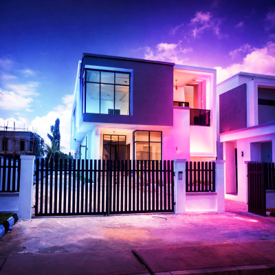 Luxury 4 Bedroom Fully Detached Duplex with Bq and Swimming Pool, Royal Garden Estate, Lekki, Lagos, Detached Duplex for Sale