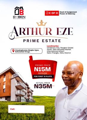 Your Gateway to Premium Living and Profitable Investment, Umuatugbuoma Akagbe, Ugwo Awkunanaw, Enugu, Enugu, Land for Sale