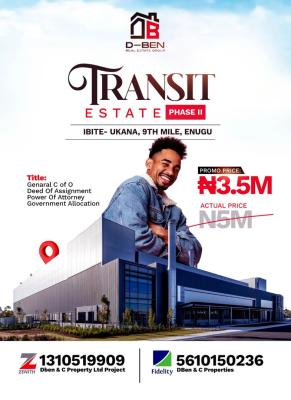 Your Gateway to Premium Living and Profitable Investment, Ibite Ukana, 9th Mile, Udi, Enugu, Residential Land for Sale