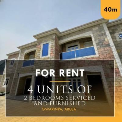Furnished & Serviced 2 Bedroom Apartments, Gwarinpa, Abuja, House for Rent