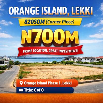 Available Plot, Orange Island, Lekki, Lagos, Land for Sale