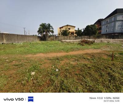 2,100m2 Dry, Level, Fully Fenced Land on a Well Interlocked Road, Off Ago, Okota, Isolo, Lagos, Mixed-use Land for Sale