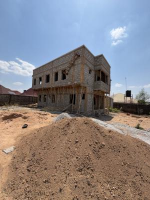 Carcass 5 Bedroom Semi Detached Duplex, Lugbe District, Abuja, Semi-detached Duplex for Sale