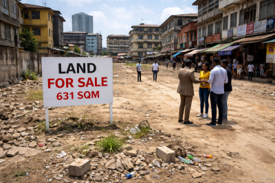 Prime Commercial Land with Registered Conveyance, Berkeley Street Obalende Lagos Nigeria, Obalende, Lagos Island, Lagos, Commercial Land for Sale