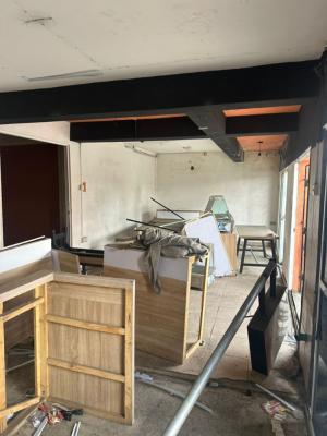 Commercial 3 Shops with 2bedroom Flat, Dopemu, Agege, Lagos, Commercial Property for Rent