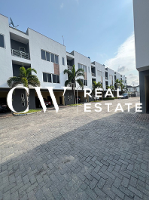 Fully Furnished 3 Bedroom Terrace Apartment, Osapa, Lekki, Lagos, Flat / Apartment for Rent