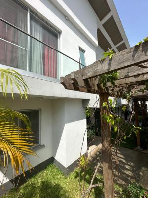 Luxurious Fully Serviced 3 Bedroom Terrace with a Room Bq, Banana Island, Ikoyi, Lagos, Terraced Duplex for Rent