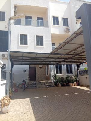 4bedroom Terrace Duplex with Ac, Solar Inverter, Generator,private Gat, Kado Tarred Road, Kado, Abuja, Terraced Duplex for Rent