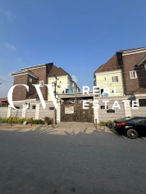 4 Bedroom Terrace Duplex, Osapa, Lekki, Lagos, Terraced Duplex for Rent