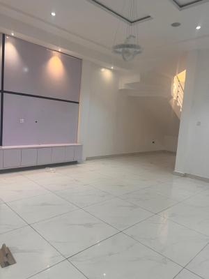 Well Renovated 4 Bedroom Semi Detached Duplex with a Bq, Chevron, Lekki, Lagos, Detached Duplex for Rent