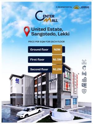 Shop Selling in a Prime Location Location, United Estate, Sangotedo, Lekki,, Ajah, Lagos, Shop for Sale