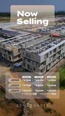 Zen Oasis Estate, Along The Coastal Road Road By Alpha Beach Eti Osa, Lekki Phase 2, Lekki, Lagos, Block of Flats for Sale