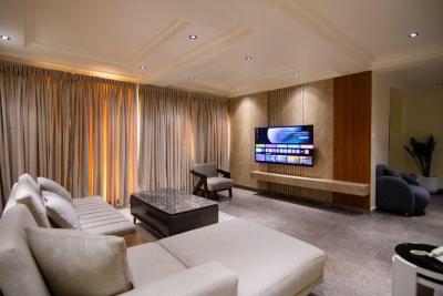 Luxurious 3 Bedroom Apartment with a Spacious Living Room, Lekki Phase 1, Lekki, Lagos, Flat / Apartment Short Let