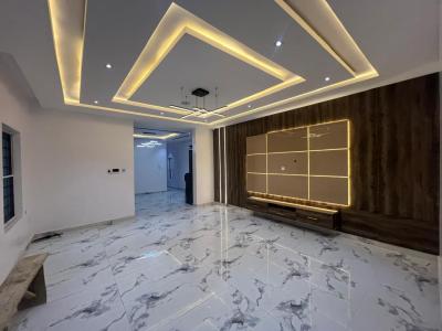 a Newly Built, Luxury 5 Bedroom Fully Detached Duplex, with 2 Room Bq, Chevron, Lekki, Lagos, Detached Duplex for Sale