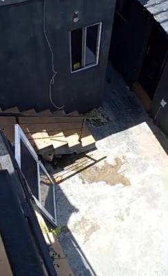 Upstairs Room Selfcon at United Estate { Video}, United Estate, Sangotedo, Ajah, Lagos, Self Contain (single Rooms) for Rent