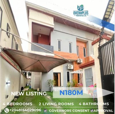 4 Bedroom Semi Detached Duplex with Bq, Orchid Hotel Road ,lekki Lagos, Lekki, Lagos, Semi-detached Duplex for Rent