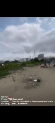 7500sqm Facing Expressway, Chisco Bus Stop, Lekki Expressway, Lekki, Lagos, Commercial Land for Sale