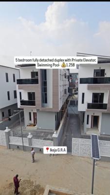5 Bedroom Fully Detached Duplex with Bq, Swimming Pool and Elevator, Ikeja Gra, Ikeja, Lagos, Detached Duplex for Sale
