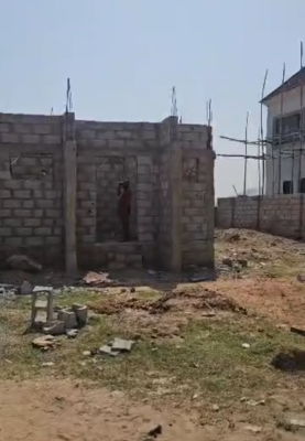 4bedroom Fully Detached Duplex Carcass, Lugbe District, Abuja, Detached Duplex for Sale