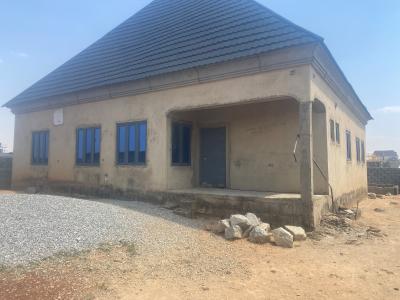 Newly Built 3 Bedroom Bungalow with Space for Bq, T Pumpy Estate, Behind Federal Housing Authority Abuja, Lugbe District, Abuja, Detached Bungalow for Sale