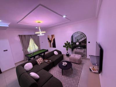 a Brand New Luxury 1 Bedroom with Balcony, Games, Ps5, Lekki Phase 1, Lekki, Lagos, Flat / Apartment Short Let