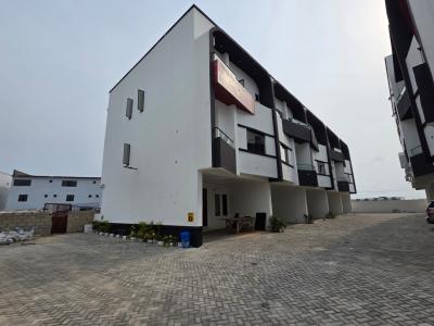 Brand New 4 Bedroom Terrace House with Bq, in. Seevices Est Orchid Road, Lekki, Lagos, Terraced Duplex for Rent