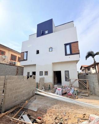 Exquisite 4 Bedroom Semi Detached Duplex with Bq in Secure Estate, Anthony, Maryland, Lagos, Semi-detached Duplex for Sale