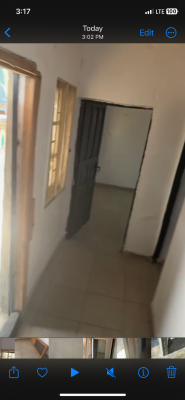 Miniflat, Adeniyi Jones Ikeja Lagos, Ikeja, Lagos, Mini Flat (room and Parlour) for Rent