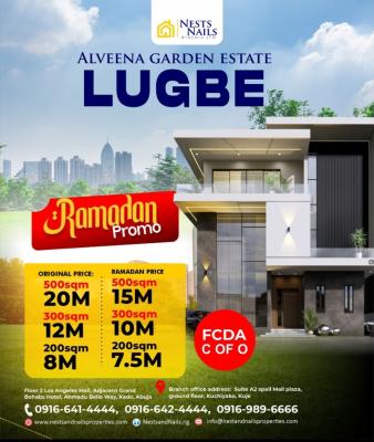 Alveena Garden Estate Land, Lugbe, Behind, Amac Market, Off T-pumpy Academy, Lugbe., Fha (f.h.a), Lugbe District, Abuja, Residential Land for Sale