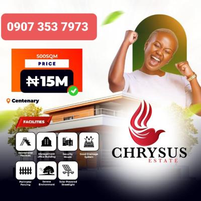 Buy and Build Estate, Chrysus Park Estate, Enugu, Enugu, Residential Land for Sale