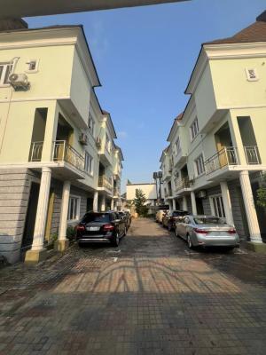 Serviced 4bedroom Terrace with Bq Secured Estate, Osapa, Lekki, Lagos, Terraced Duplex for Rent