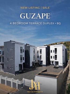4 Bedroom Terrace Duplex, Guzape District, Abuja, Terraced Duplex for Sale