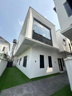 Contemporary 4-bedroom Semi-detached Duplex with Bq, Chevron, Lekki, Lagos, Semi-detached Duplex for Rent