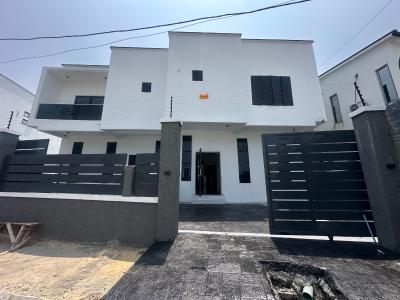 Modern & Brand New 4 Bedroom Semi-detached Duplex with Bq, Chevron Tollgate, Lekki, Lagos, Semi-detached Duplex for Rent