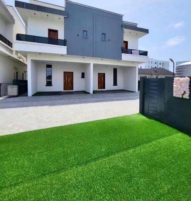 Furnished 4 Bedroom Terrace Duplex with a Bq in a Mini Estate, Sea Gate Estate, Ikate, Lekki, Lagos, Semi-detached Duplex for Sale